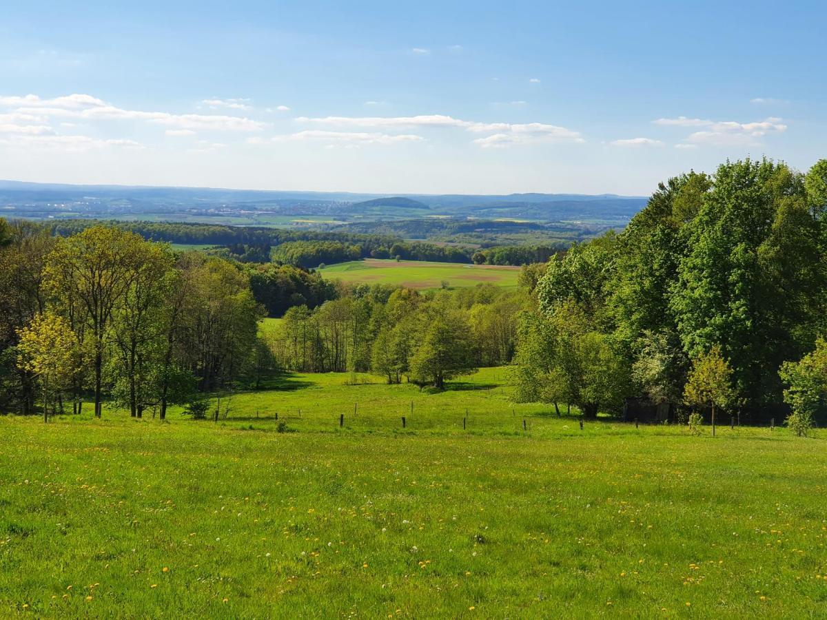 Garni Hotel Biebertal Am Milseburgradweg Хофбибер Экстерьер фото