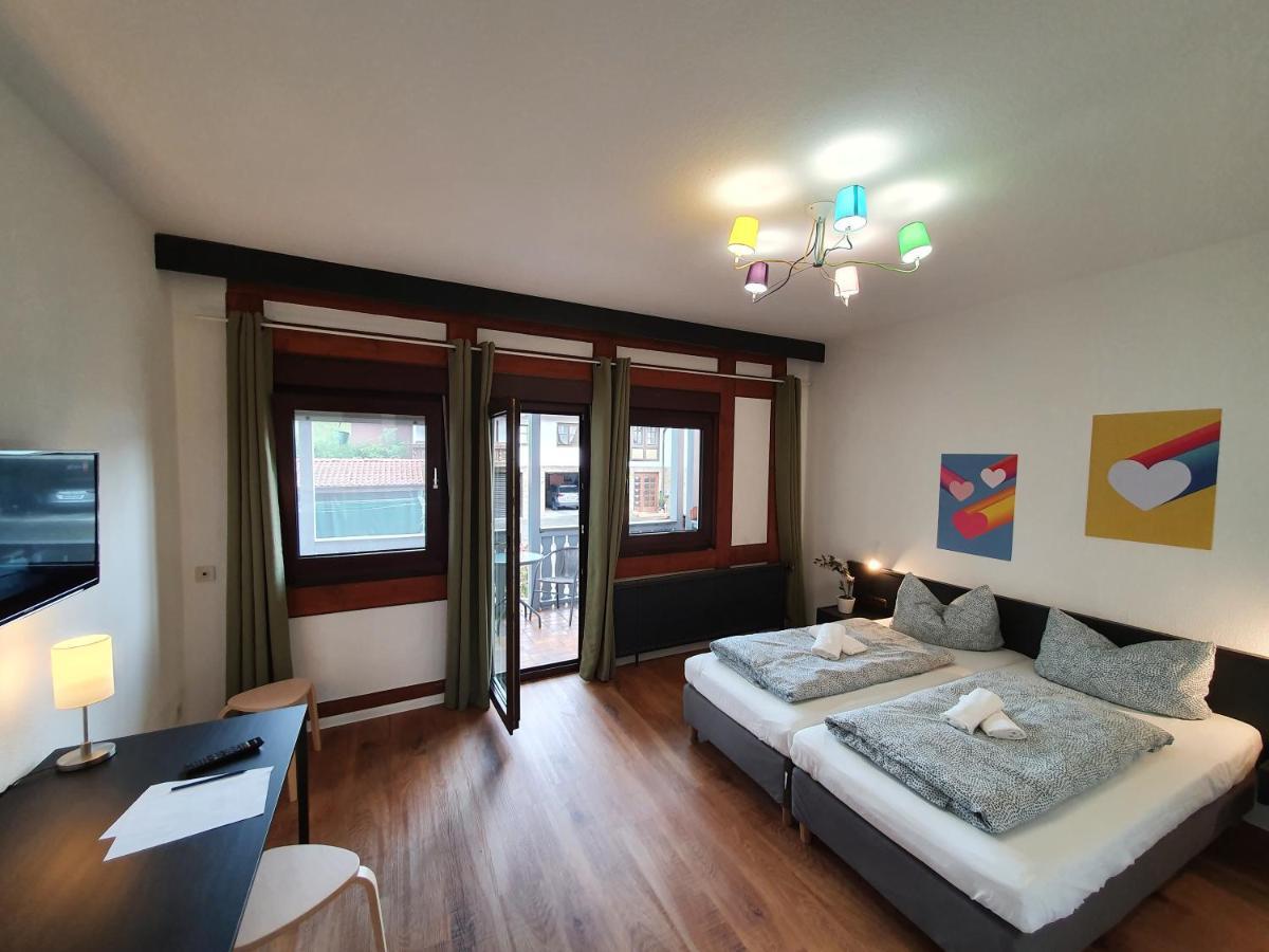 Garni Hotel Biebertal Am Milseburgradweg Хофбибер Экстерьер фото